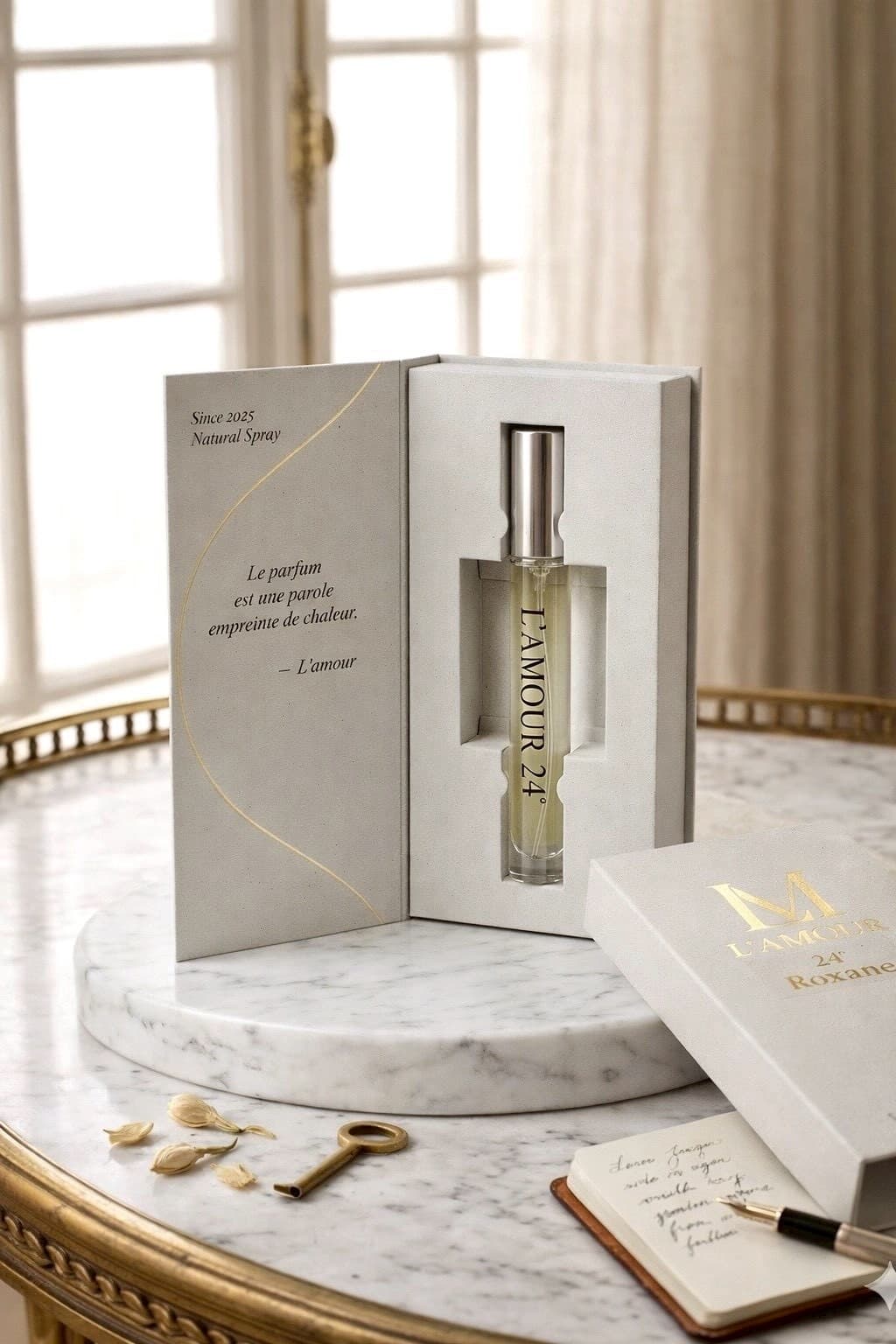 L'AMOUR 沐荷 perfume crafting